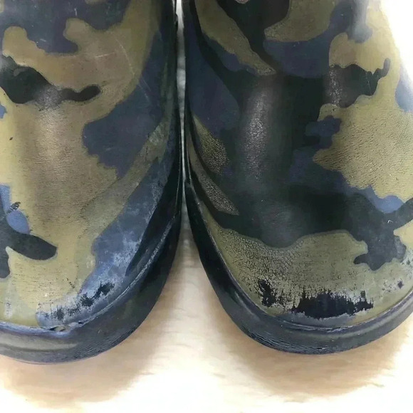 Camo Dinosaur  Rain Boots Size 10 - Picture 3 of 16